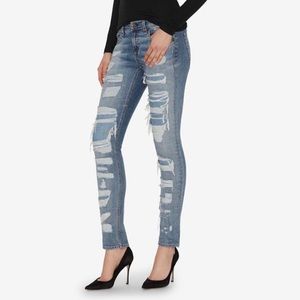 Rag & Bone Dre Jeans with patch hole design sz 27